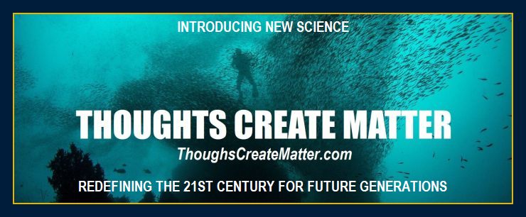 Thoughts create matter feature page