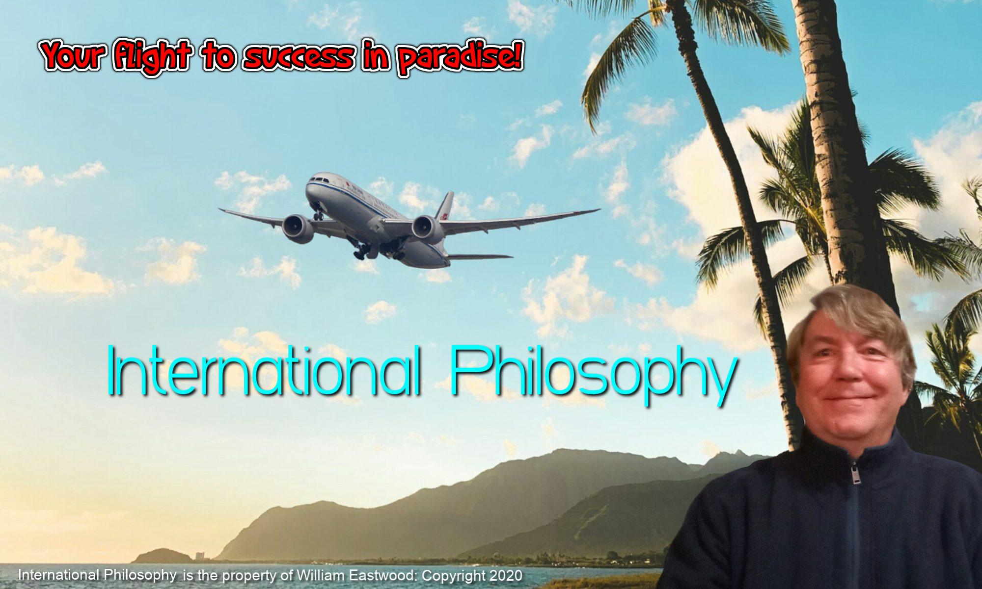 International Philosophy by William Eastwood arrival