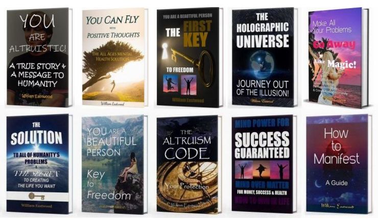 Consciousness Creates Reality book covers